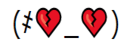 Emoticono de corazón4