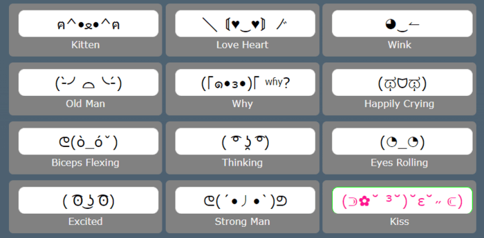 Emoticono example